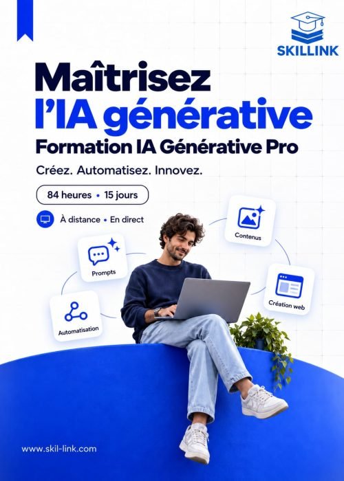 Skillink_generative_AI_training_poster